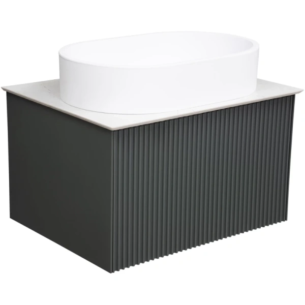 тумба серо-зеленый матовый 59 см la fenice terra fnc-01-ter-g-60