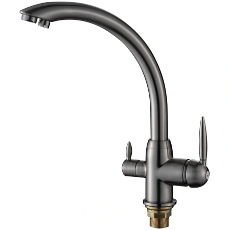 Смеситель Savol S-L1699L для кухни, с подключением к фильтру, цвет сатин