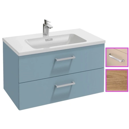 Тумба под раковину Jacob Delafon Vox 80 см, EB2078-R1-E16, ореховое дерево