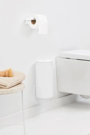 держатель для запасных рулонов brabantia mindset 303180 белый