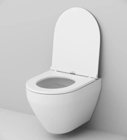 подвесной унитаз с инсталляцией am.pm spirit flashclean is30201.701700 с сиденьем микролифт и белой клавишей смыва