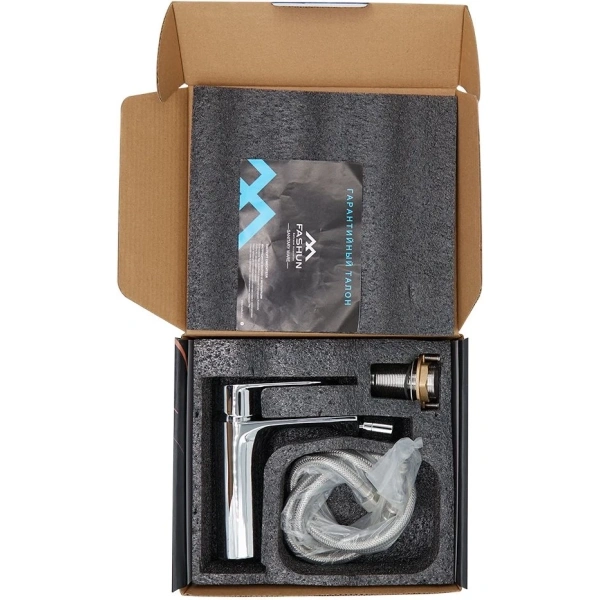 смеситель fashun a5085 для биде, без донного клапана, хром