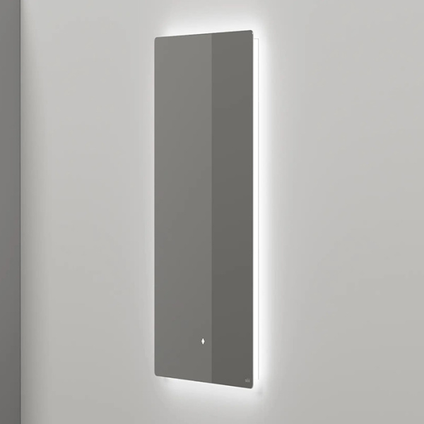 salini salini зеркало для ванны ombra 80х90х2.5см., с led подсветкой, влагостойкое agc сrystalvision, сенс. выкл., крепления, обогрев, антизапот.