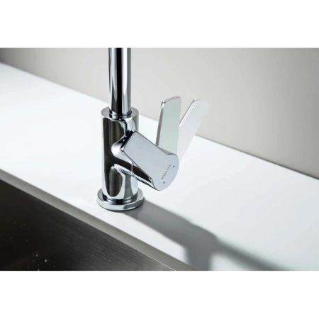 смеситель для кухни aquatek лугано aq1781cr цвет хром