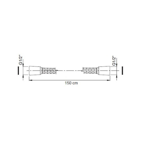 душевой шланг fima carlo frattini shower accessories f2128ns черный матовый