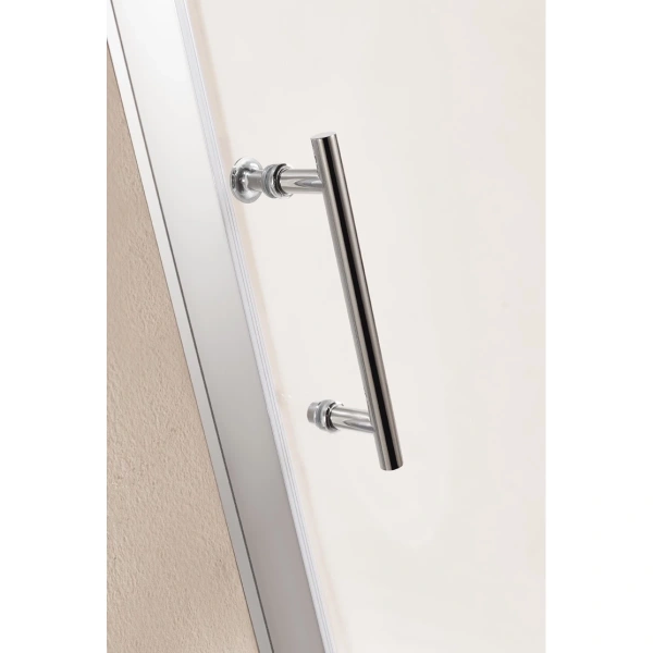 душевой уголок cezares eco 90x90 eco-o-a-2-90-p-cr профиль хром стекло рифленое