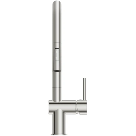 смеситель для кухни cersanit brasko a64841 с выдвижным изливом, хром