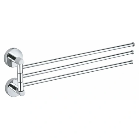 Полотенцедержатель Wonzon & Woghand Easy WW-8141 39,9 см, поворотный, тройной, хром