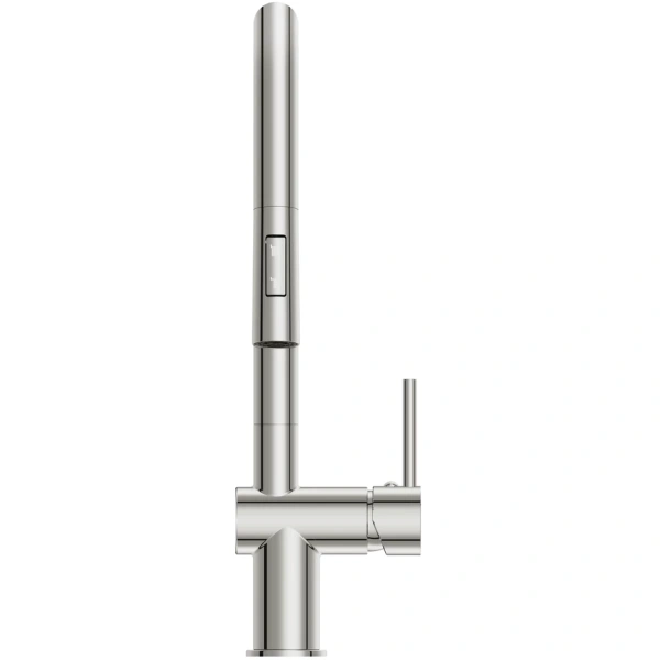 смеситель для кухни cersanit brasko a64841 с выдвижным изливом, хром