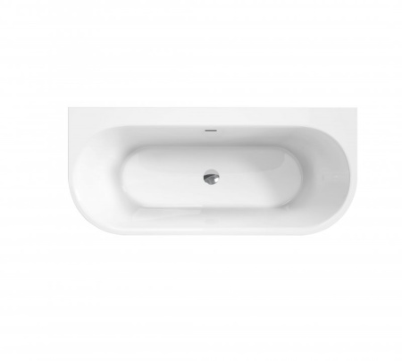 ванна акриловая пристенная 170х75 belbagno bb711-1700-750