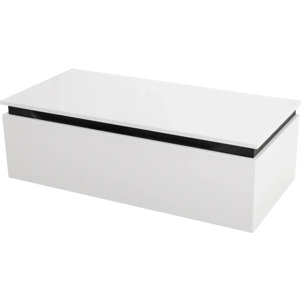 тумба cezares slider 100 slider-1000-1c-pi-bo bianco opaco