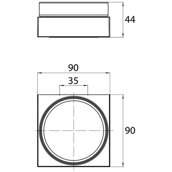 Мыльница Emco Liaison 1830 001 01