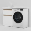 раковина am.pm x-joy m85awpl1201wg с местом под стиральную машину, l ,120x50 см, белая