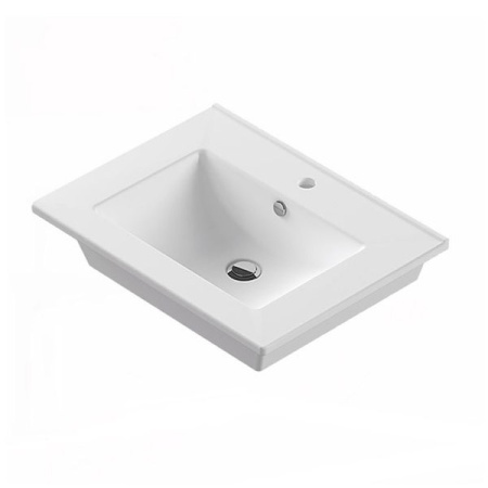 тумба с раковиной comforty модена м-60 00-00001642 напольная белая матовая