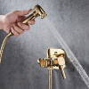 гигиенический душ со смесителем lemark solo lm7165g золото