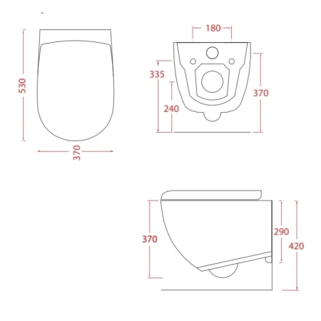 унитаз подвесной безободковый artceram file 2.0 flv004 15 00 без сиденья, цвет grigio oliva (оливково-серый)