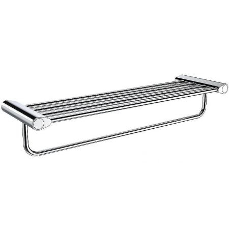 Полка для полотенец Art&Max Verona Push AM-M-048-CR Хром