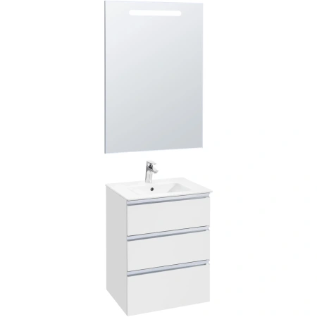 тумба белый глянец 58,5 см roca the gap a857404806