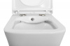 унитаз биде подвесной belbagno due bb3103chr-bs/sc, с сиденьем микролифт, цвет белый
