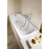 ванна стальная roca contesa 23606000o 150x70 см, белый