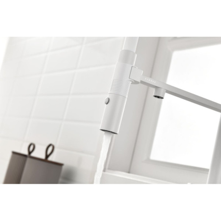 смеситель для кухни с подключением к фильтру paulmark gravity gr213188-431 белый