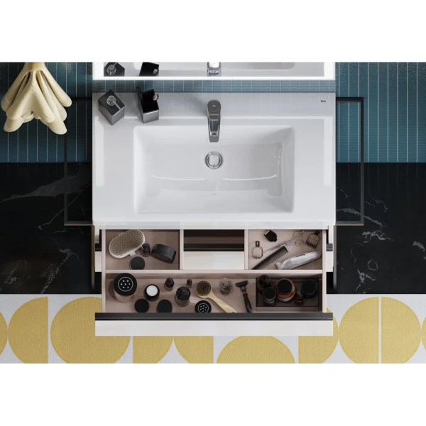 раковина 80x46 см roca the gap 3270m0004