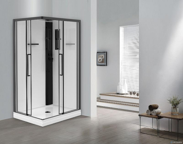 душевая кабина esbano muse esm-129ckr 120x90 l eskm129ckrl без гидромассажа