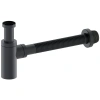 Сифон для раковины Wonzon & Woghand WW-88SS101-BGM 1 1/4"-32, темный графит матовый