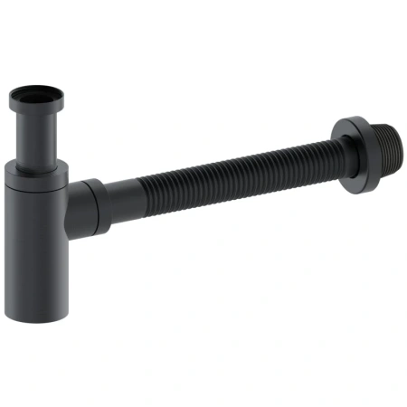 Сифон для раковины Wonzon & Woghand WW-88SS101-BGM 1 1/4"-32, темный графит матовый