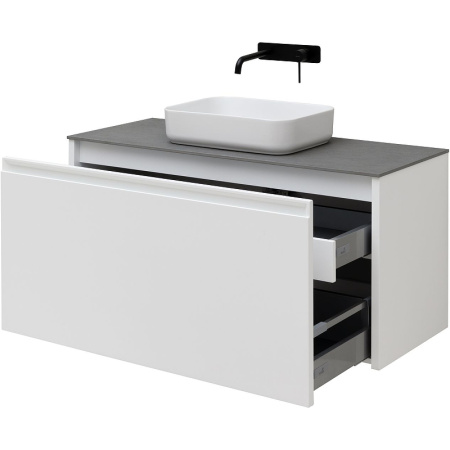 тумба под раковину allen brau fantasy 120 1.11006.wm подвесная белая матовая