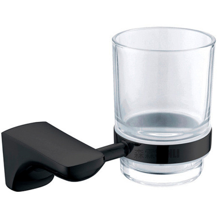 Стакан для зубных щеток CeramaLux Monelli 70002 черный матовый