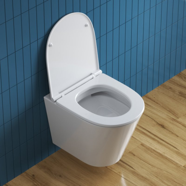 унитаз belbagno tre bb8001chr/sc подвесной, с сиденьем микролифт, цвет белый