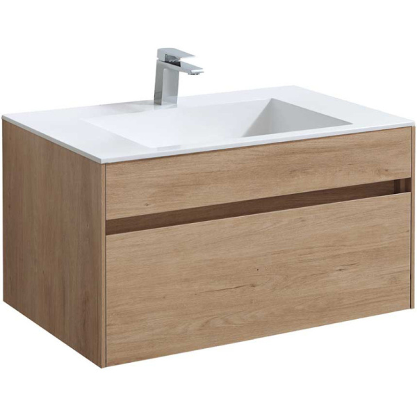 тумба натуральный дуб 79,2 см vincea chiara vmc-2c800no