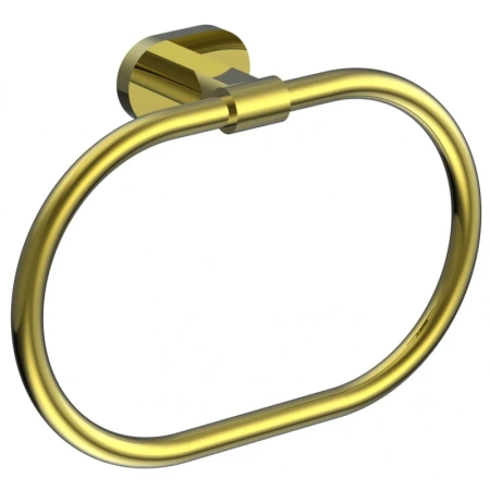 Полотенцедержатель кольцо Wonzon & Woghand First WW-8423-LG золотой