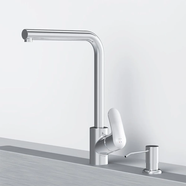 смеситель для кухни am.pm like f8005d00, цвет хром