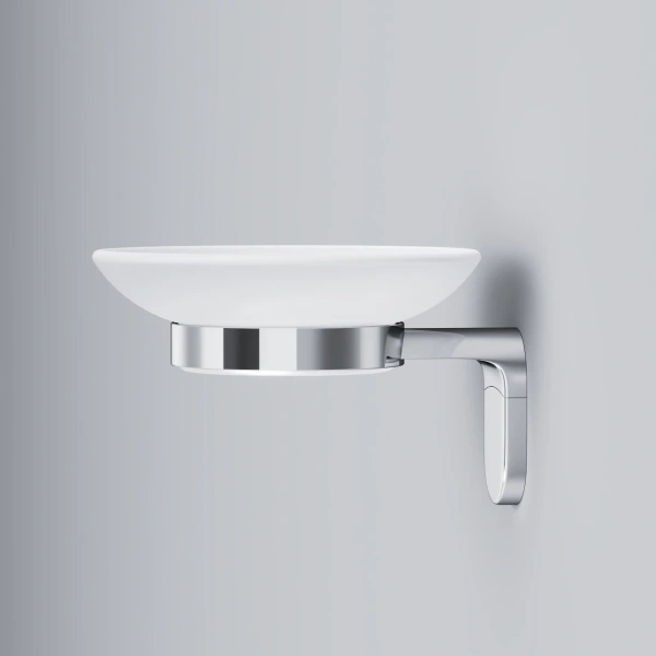 Мыльница AM.PM Joy A8434200 подвесная, матовое стекло