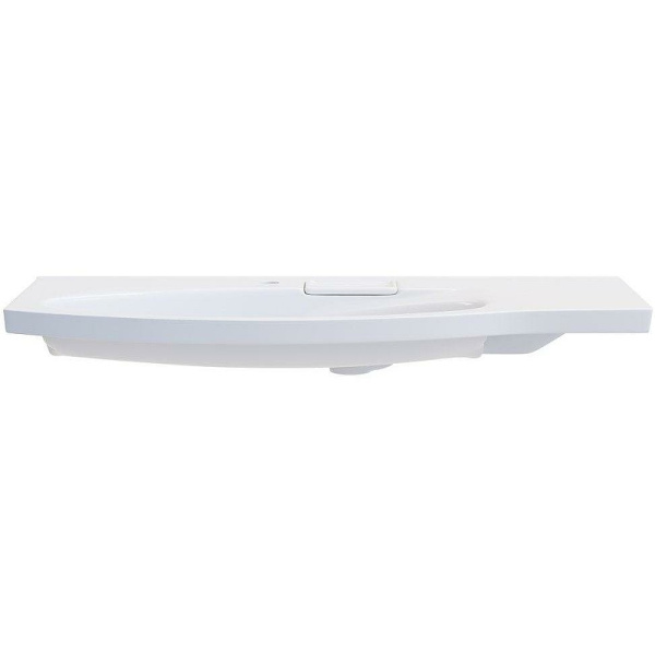раковина kerama marazzi riva 100 l rv.wb.100lh белая глянцевая