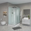 душевая кабина niagara classic 120х80 ng-43285-14qbkt без гидромассажа