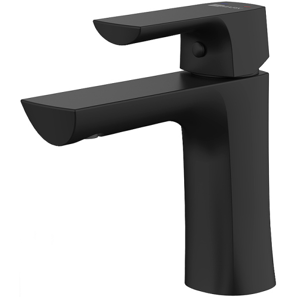 смеситель для раковины lemark ursus lm7206bl черный матовый