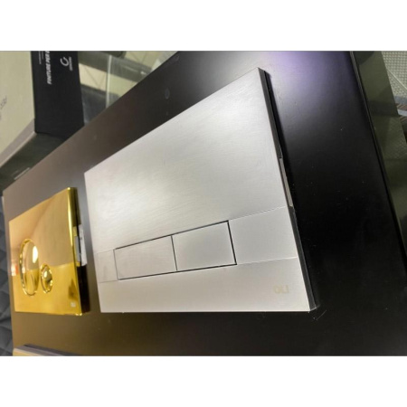 кнопка для инсталляции oli oli pure narrow 192906 хром матовый