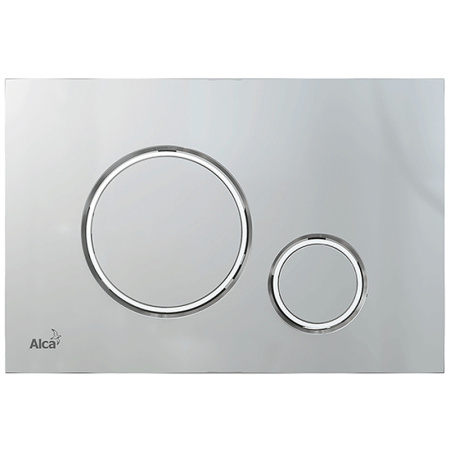 Кнопка для инсталляции AlcaPlast Thin M772 цвет хром матовый \ цвет хром глянцевый