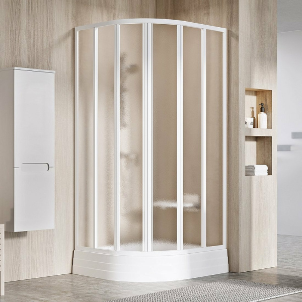 душевой уголок ravak supernova skkp6-80 80×80 3204o102zg профиль белый, стекло sabina grape