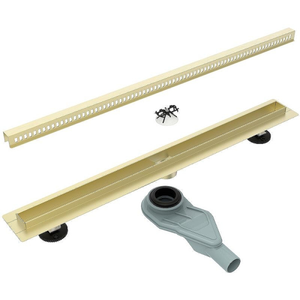 душевой лоток esbano slim 60 s-side-60sg estrslmside60sg с решеткой золото матовое